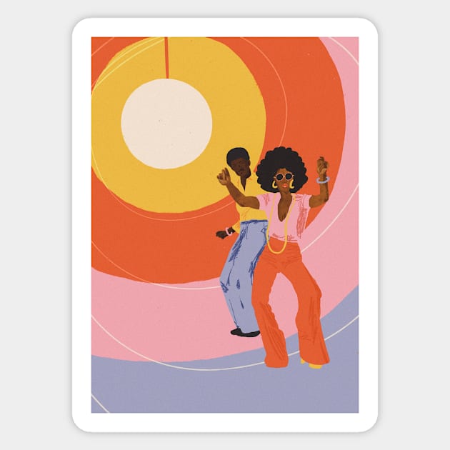 Disco Sticker by Gigi Rosado